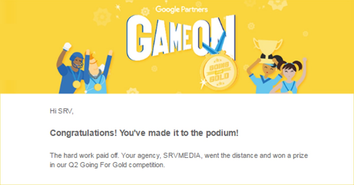 Google Partners #GameOn International Contest